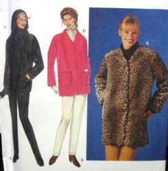 8942 SIMPLICITY KNIT PANTS (STIRRUPS), JACKET, TOP, COWL PATTERN 14-20